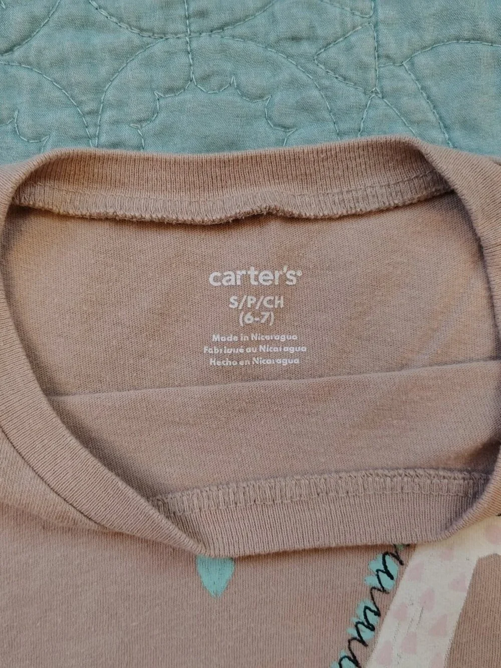 Oshkosh & Carter Sweater Giraffe Outfit Kid Girl Size 6